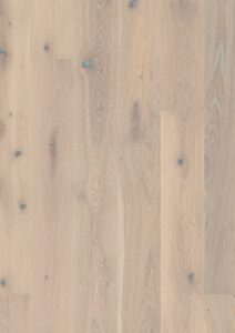 Landhausdiele Eiche 209mm breite Diele Pale White Gebürstet Klick Parkett Live Matt Lack gefast