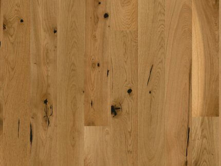 Landhausdiele Eiche 138mm breite Diele Espressivo, Castle Gebürstet Klick Parkett Live Natural Öl gefast