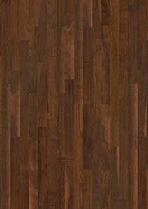 Klick-3-Stab 215mm breite Diele Walnuss amerikanisch Andante Ohne Bürstung Klick Parkett Live Matt Lack ohne Fase