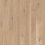 Landhausdiele Eiche 138mm breite Diele Animoso, weiss pigmentiert Ohne Bürstung Klick Parkett Live Matt Lack gefast