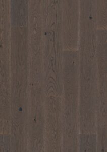 Landhausdiele Eiche 181mm breite Diele Brown Jasper gebürstet, dunkle Brauntöne Gebürstet Klick Parkett Live Natural Öl gefast