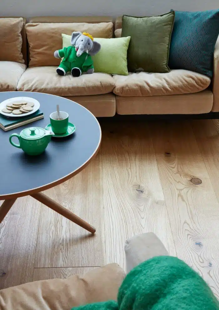 Landhausdiele (XXXL) UNICOPARK Eiche | Mandorla 46 Rustikale Sortierung