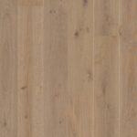 Landhausdiele Eiche 209mm breite Diele Warm Grey Gebürstet Klick Parkett Live Pure Lack gefast