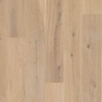 Landhausdiele Eiche 209mm breite Diele Eiche weiss Animoso geschliffen, 2V-Fase, weiss pigmentiert
